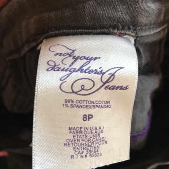 *Not your Daughters Jeans in 8p GUC - Picture 4 of 7